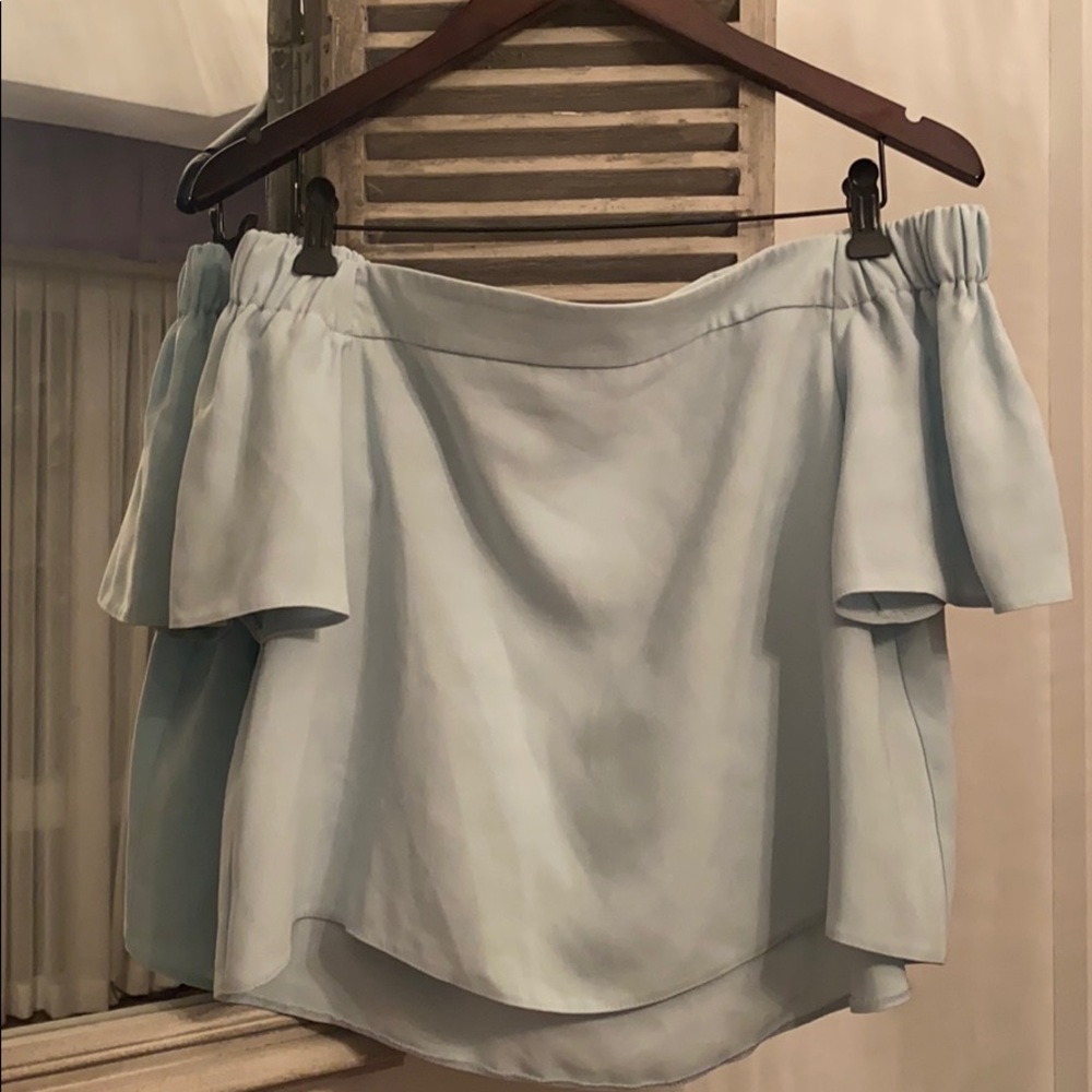Topshop off shoulder top
